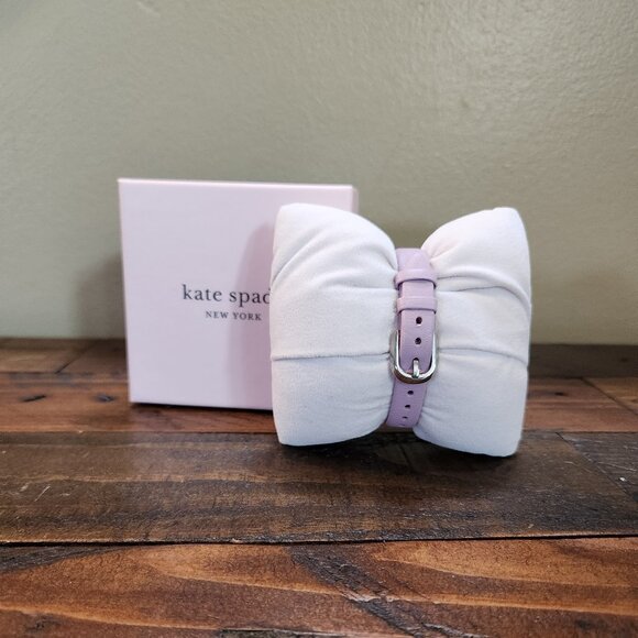 Kate Spade Lilac Watch with spade flower and crystal dot indexes KSW1535 - Picture 7 of 16
